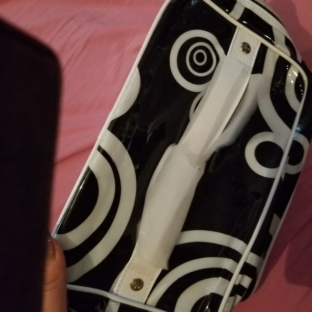 brand new never used lancome make up bag